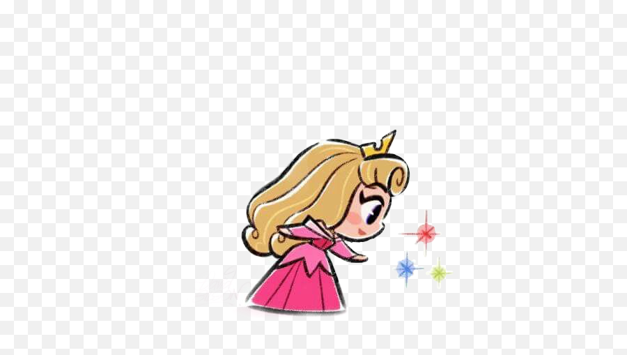 Aurora Disney Cute Adorable Princess - Cute Aurora Princess Cartoon Emoji,Sleeping Beauty Emoji