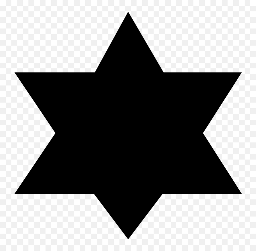 Star Of David Jewish People Judaism Clip Art - Star Of David Png Black Emoji,Jewish Star Emoji