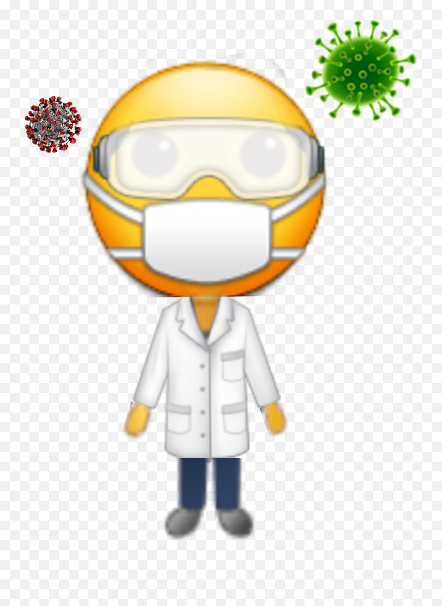 Doctor Emoji Sticker - Stickers De Emojis Coronavirus,Emoji For Doctor