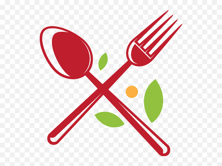 Fork Clipart Red Spoon Fork Red Spoon - Food Processing Company Logo Emoji,Spoon Emoji
