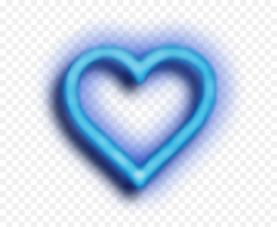 Turquoise Heart Emoji Blue Clip Art - Transparent Background Blue Heart,Glow Emoji