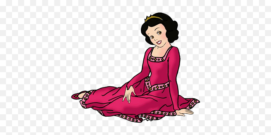 Princess Snow White - Disney Princess Snow White Pink Dress Emoji,Snow White Emoji