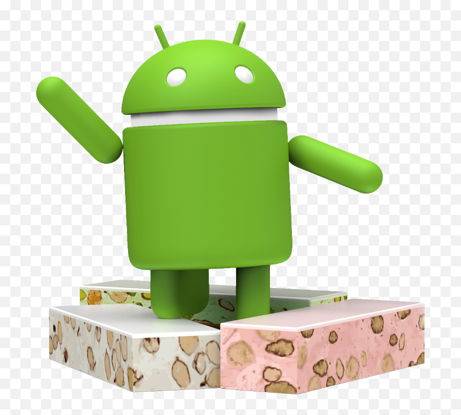 Android 7 - Android Nougat Logo Png Emoji,Galaxy S7 Emojis