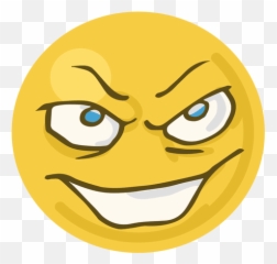 Emoji Face Png Pic - Malvado