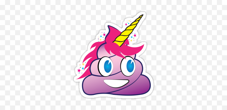 Poopicorn Hashtag - Poop Emoji Rainbow Unicorn,Pooping Emoji
