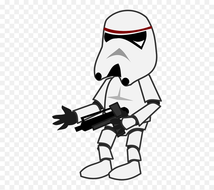 Star Wars Storm Trooper Character - Star Wars Animasi Png Emoji,Star Wars Emoticons