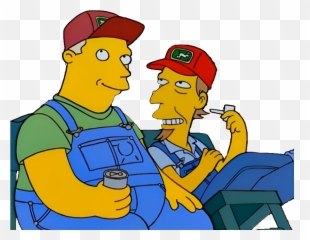 Simpsons Sneed And Chuck Emoji,Mooning Emoji