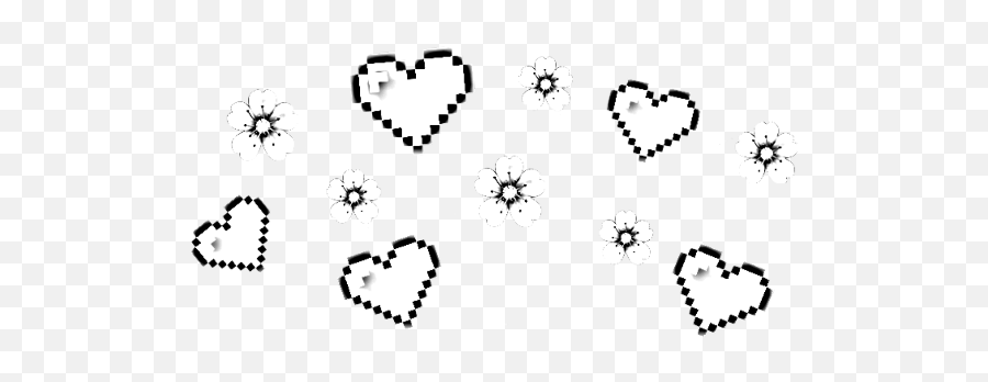 Red Spiral Aesthetic Crown Taç Grid - Heart Emoji,Blushing Text Emoji