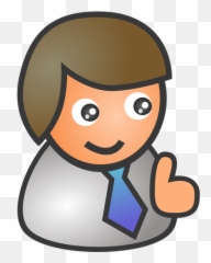 Businessman Icon Avatar Vector Image - Clip Art People Emoji