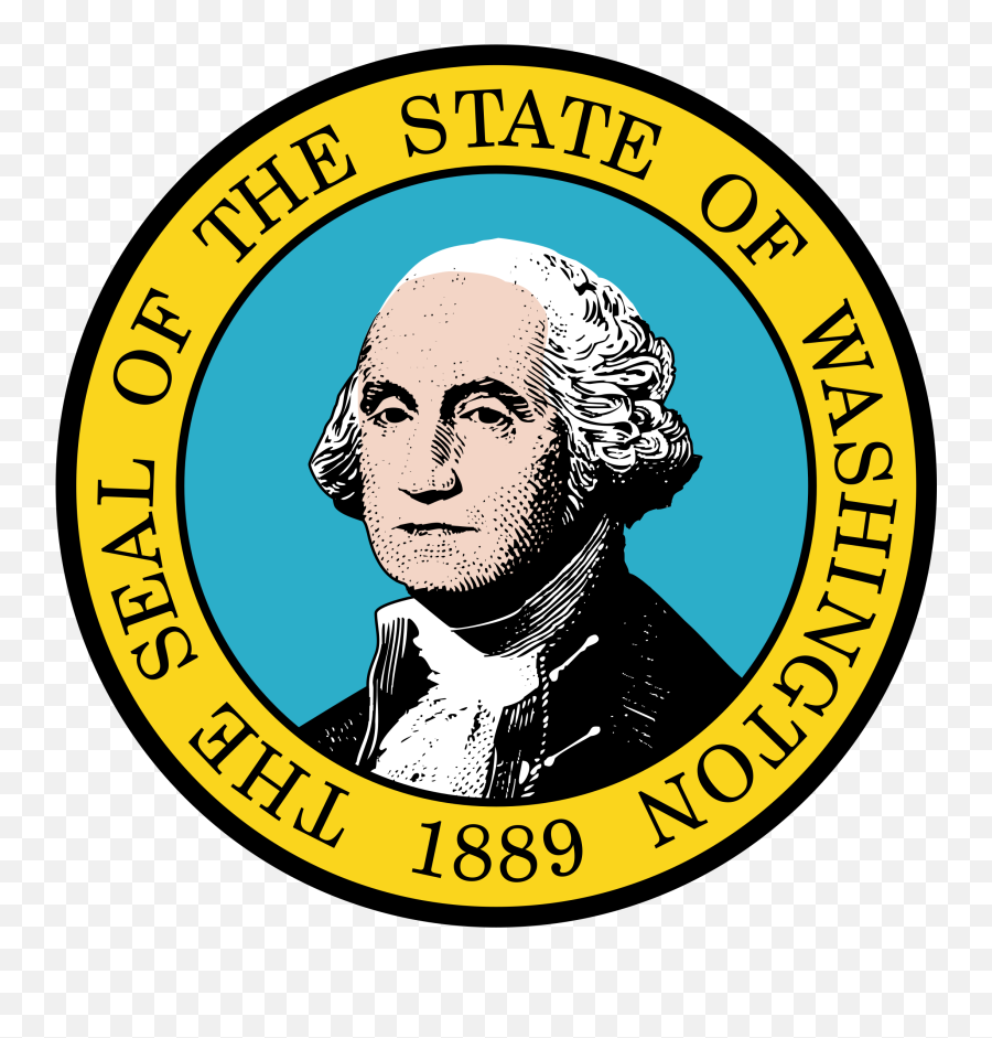 Washington State Seal Transparent Png - Great Seal Of The State Of Washington Emoji,Washington Flag Emoji