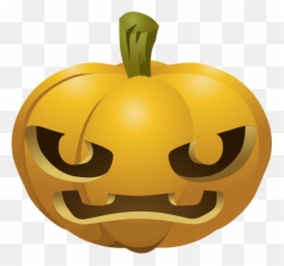 Big Teeth Halloween Pumpkin Color Drawing - Cartoon Pumpkin Carving Emoji,O/ Emoticon