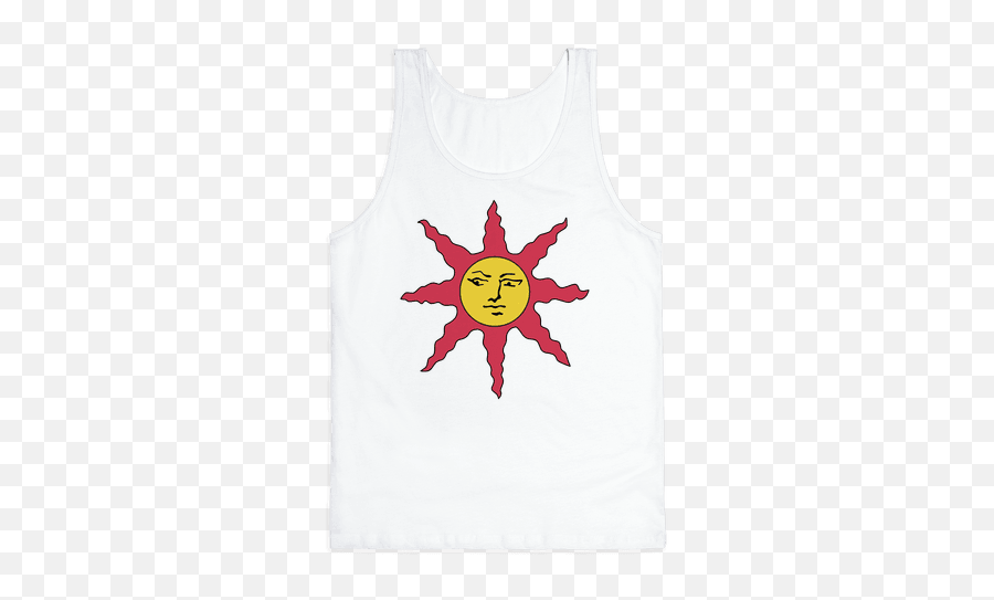 Cosplay Tank Tops - Solaire Of Astora Shirt Emoji,Solaire Emoticon