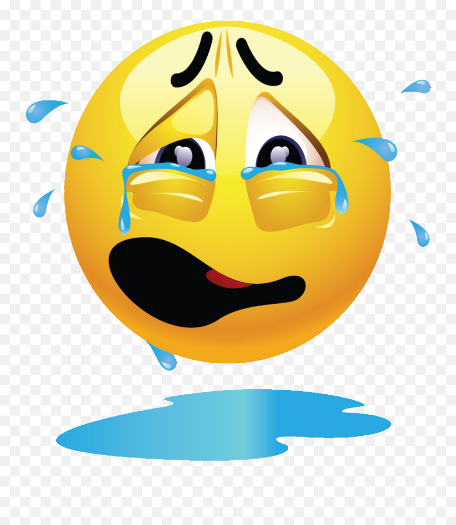 Buy Emoji Face Cry A River From Fitzzle - Crying Smiley,Bitcoin Emoji