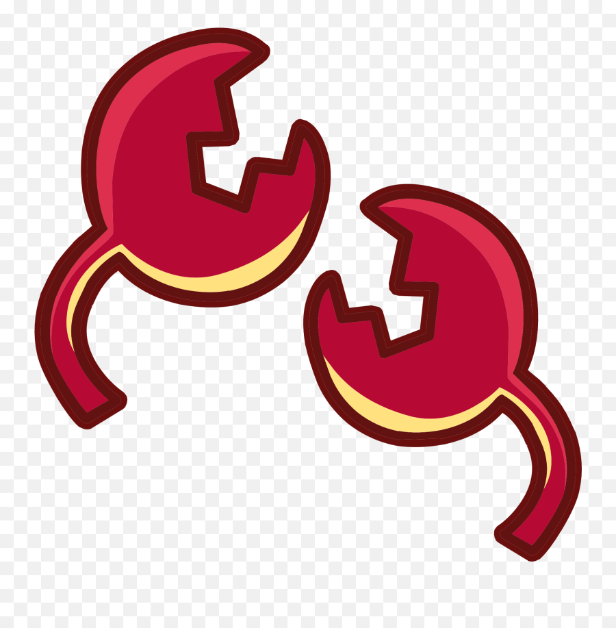 Crab Claw Clipart - Crab Claws Clipart Emoji,Claw Emoji