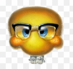 Aeron Cargill - Emoji Illustration Nerd Emoji,Two Emoji