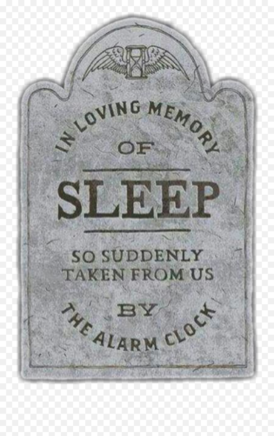 Gravestone Sleep Rip Freetoedit - Headstone Emoji,Headstone Emoji
