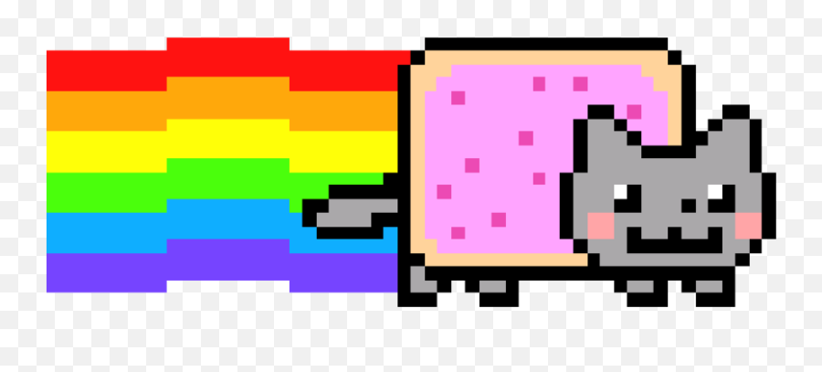 Nyan Cat Vector At Getdrawings - Nyan Cat Png Emoji,Nyan Cat Emoji