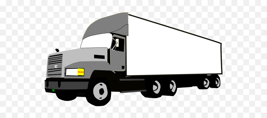 Semi Truck Clipart Png - Truck Vector Free Png Emoji,Semi Truck Emoji