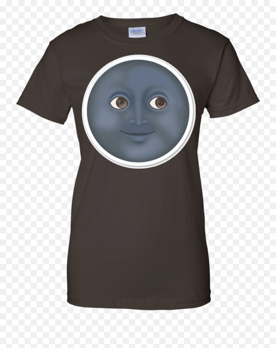 Moon Emoji T - Shirt Face Sun Stars Space Sky Dark Night Caravan Palace Womens T Shirts,Smerk Emoji