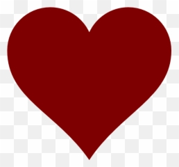 Maroon Heart Clip Art At Clker - Heart Emoji,Maroon Heart Emoji