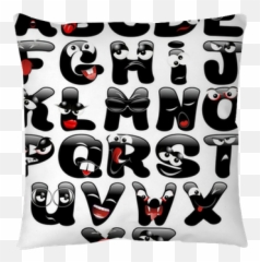 Alfabeto Emozioni - Cushion Emoji