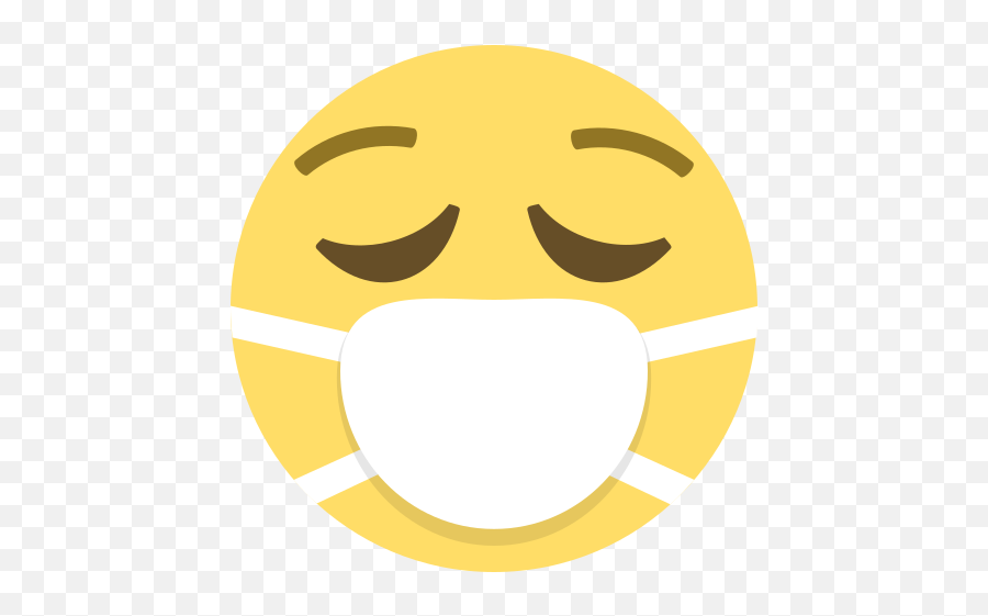 Face With Medical Mask Emoji High Definition Big Picture - Emoji Mask Vector,Emoji Dictionary