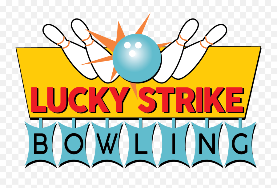 Bowling Strike Png Clipart - Lucky Strike Bowling Logo Emoji,Bowling Emoji