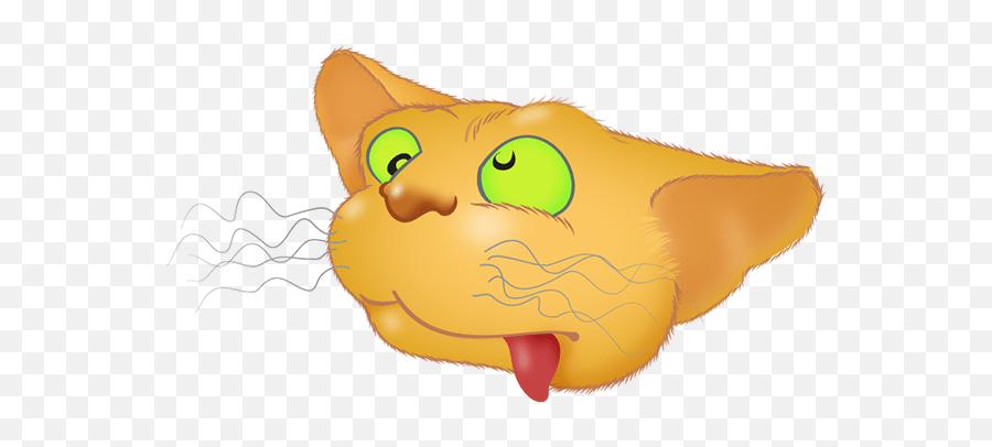 Golden Cat Emoji - Cat Yawns,Cat Emoji