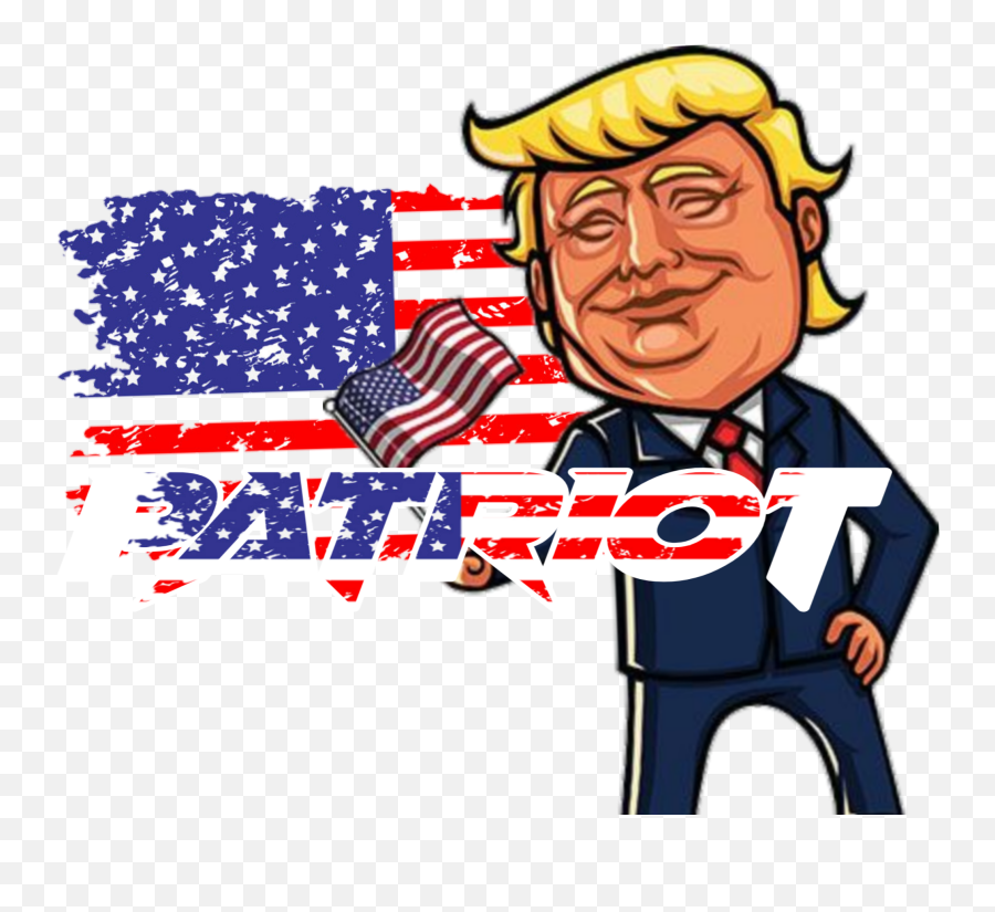 Patriots Patriotic Donaldtrump Sticker - American Emoji,Patriotic Emoji