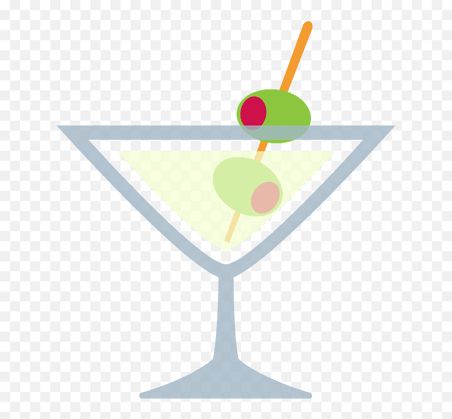 Cocktail Glass Emoji Clipart,Champagne Glass Emoji