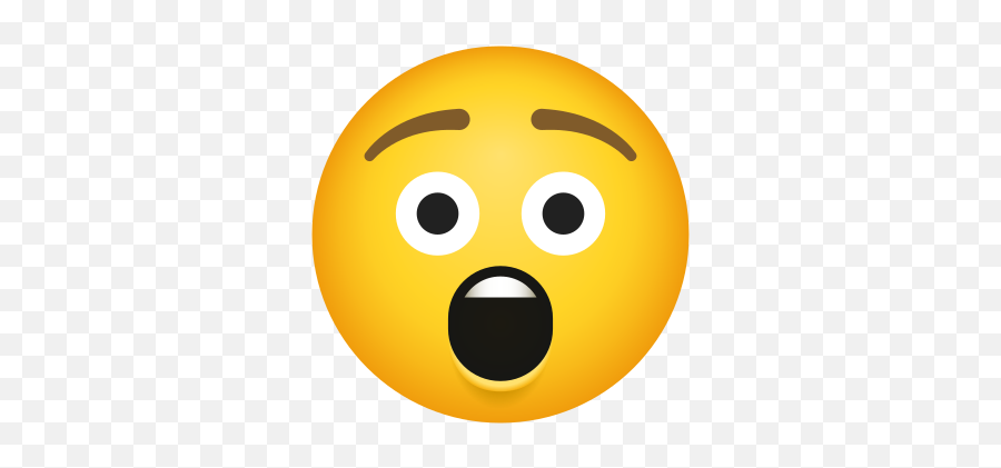 Astonished Face Icon - Smiley Emoji,Clapping Emoticons
