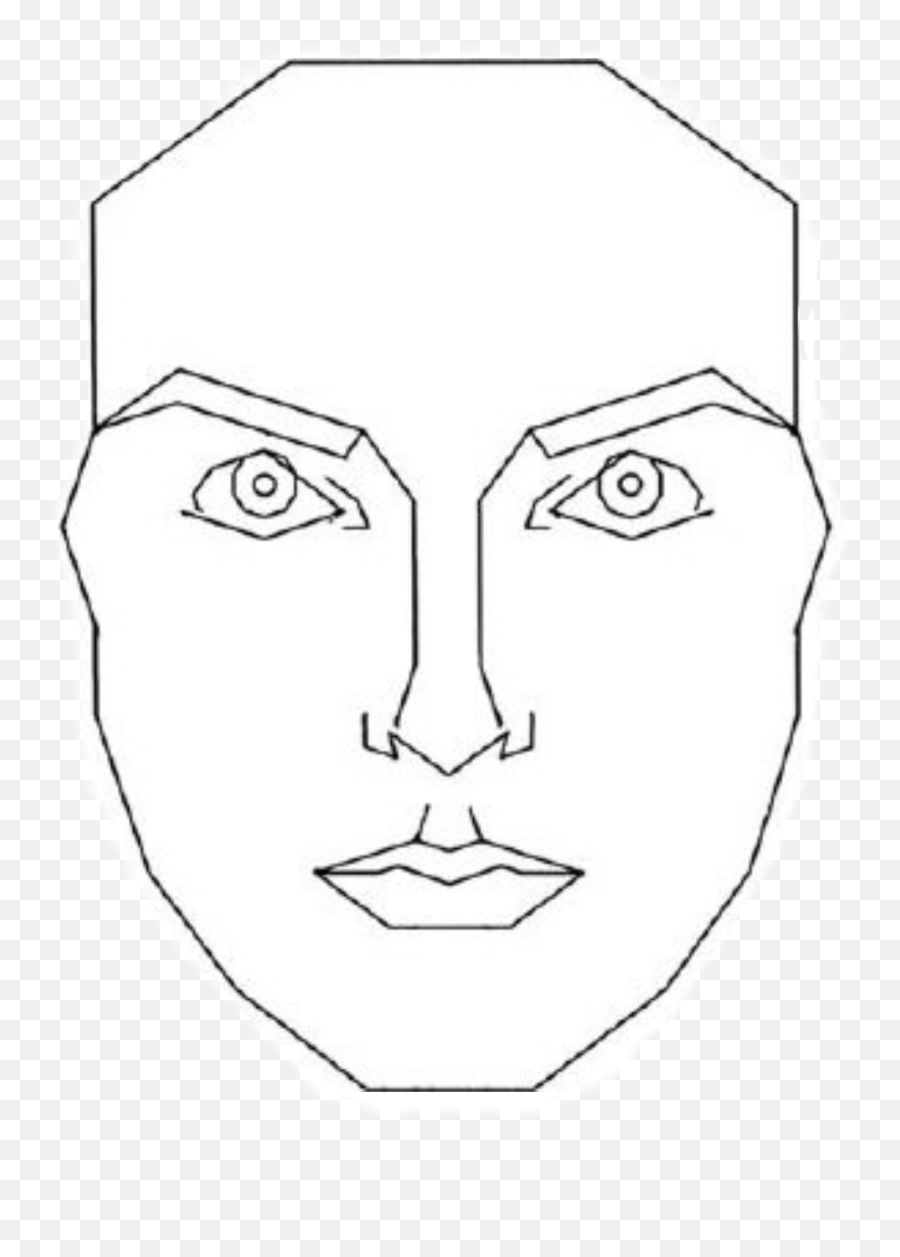 Perfect Female Face Template Transparent View 29 Female Perfect Face