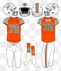 Nfl Reverse Retro - Revolution Helmets Emoji,Miami Dolphins Emoji