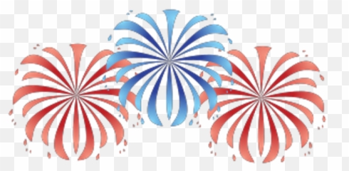 Fireworks 4th Of July Fireworkscl - Independence Day Emoji