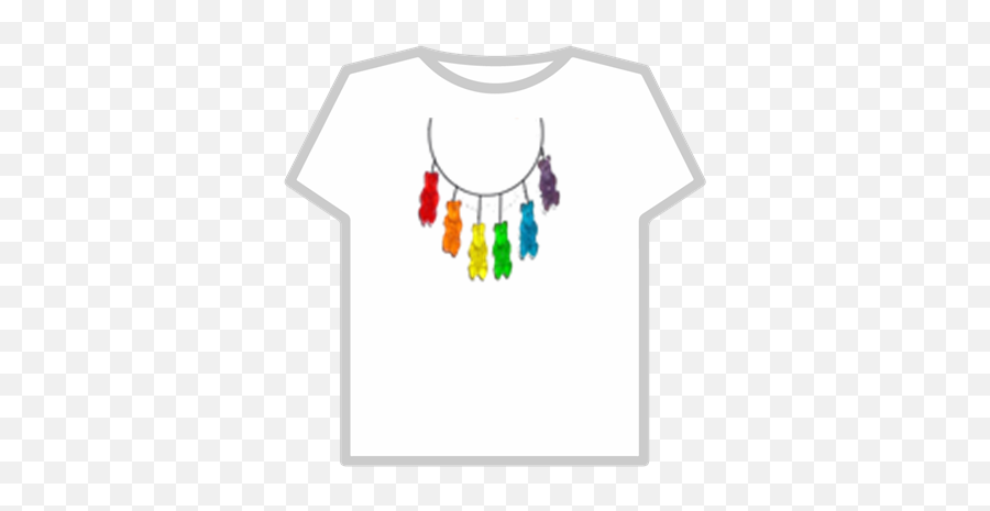 Gummy Bear Necklace - Roblox Breast T Shirt Emoji,Gummy Bear Emoji