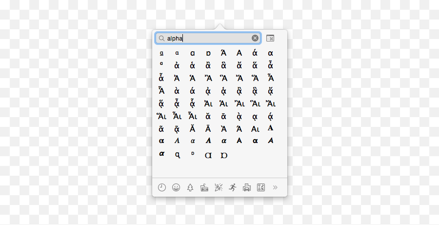 On Mac S Types Ss - Sign Of Alpha And Beta Emoji,Emoji Keyboard Shortcut