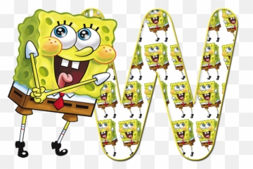Cute Letters Preschool Letters - Sponge Bob Square Pants Emoji,Spongebob Emoticons