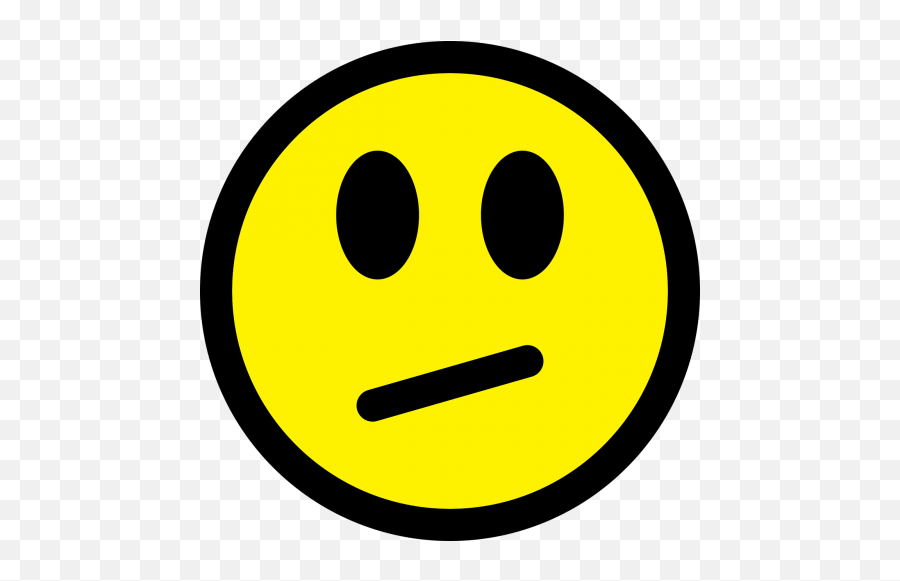 Unsure Uncertain Worried Confused Free - Emoji Undecided,Unsure Emoticon