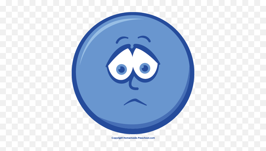 Free Blue Sad Smileys Download Free - Circle Emoji,Blue Sad Emoji