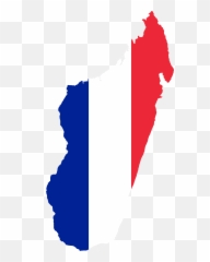 Flag Map Of French Madagascar - Emoji