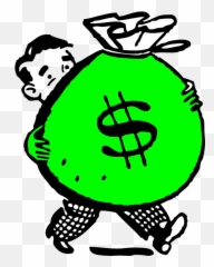 Money Bag Emoji Clipart Black And White - Money Bags Clip Art,Scale Emoji