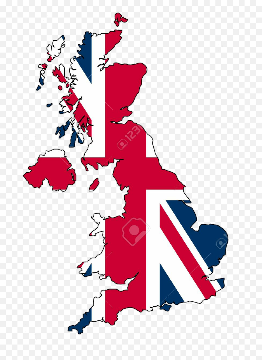 Britain - Uk Flag Map Png Emoji,Britain Emoji