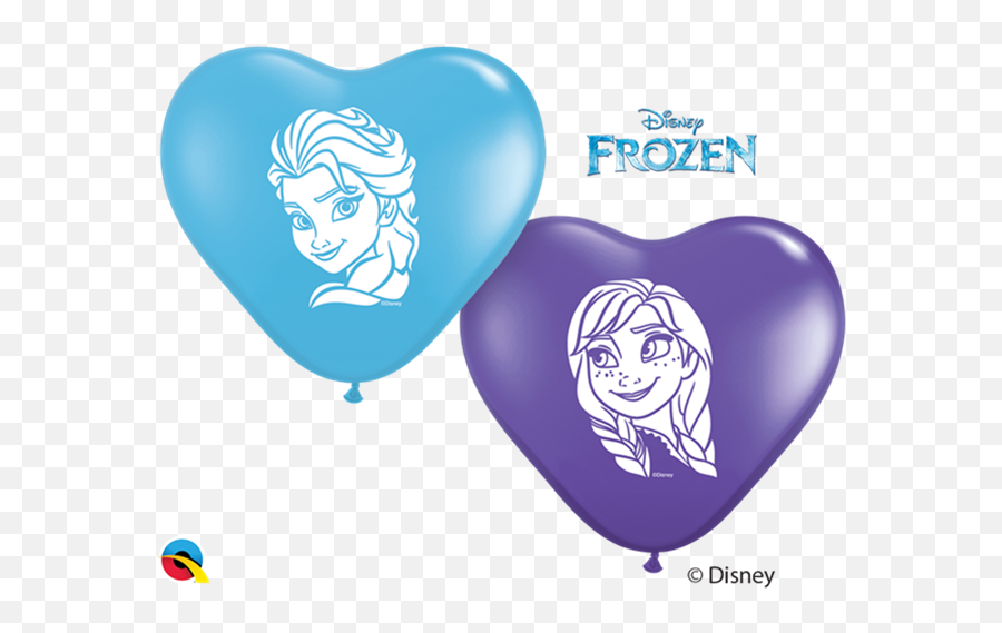 Greetings House - Pack Quantity 16 Elsa Anna Heart Balloon Emoji,Grandpa Heart Grandma Emoji