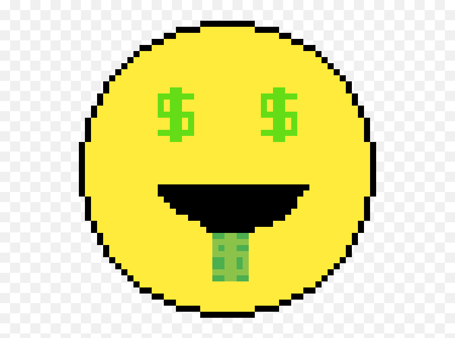 Pixilart - Pixelated Circle Emoji,Stinky Emoticon