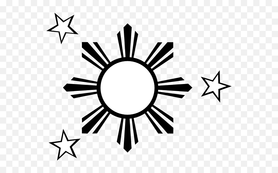 Clipart Filipino Sun Outline - Philippine Sun Vector Emoji,Filipino Emoji