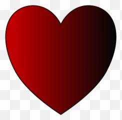 Maroon Heart Clip Art At Clker - Heart Emoji,Maroon Heart Emoji - free ...