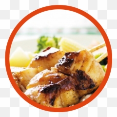 Teriyaki Fish Rice Transparent Png - Junk Food Emoji,Kebab Emoji