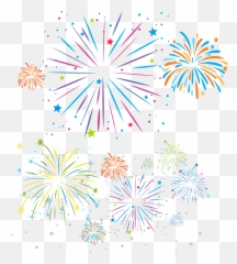 Festival Fireworks Illustration - Png Emoji