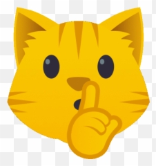 Quiet Cat GIF - Joypixels Discover u0026 Share GIFs Happy Emoji