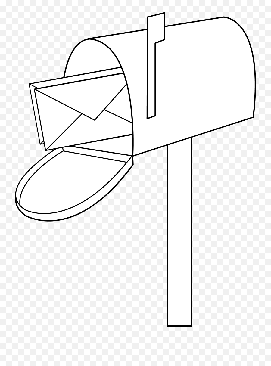 Mail Clipart Mailbox Flag Mail Mailbox Emoji,Mailbox Emoji